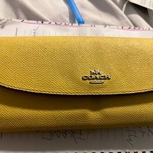 Yellow Coach Wallet
